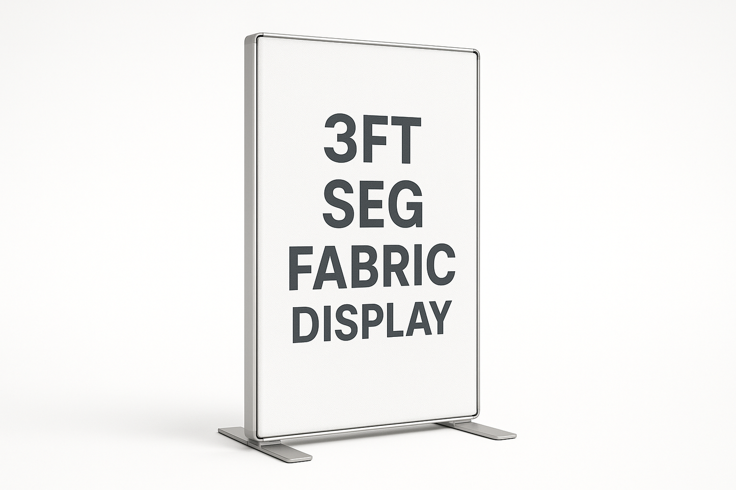 create 3ft SEG Fabric Stand image, vertical