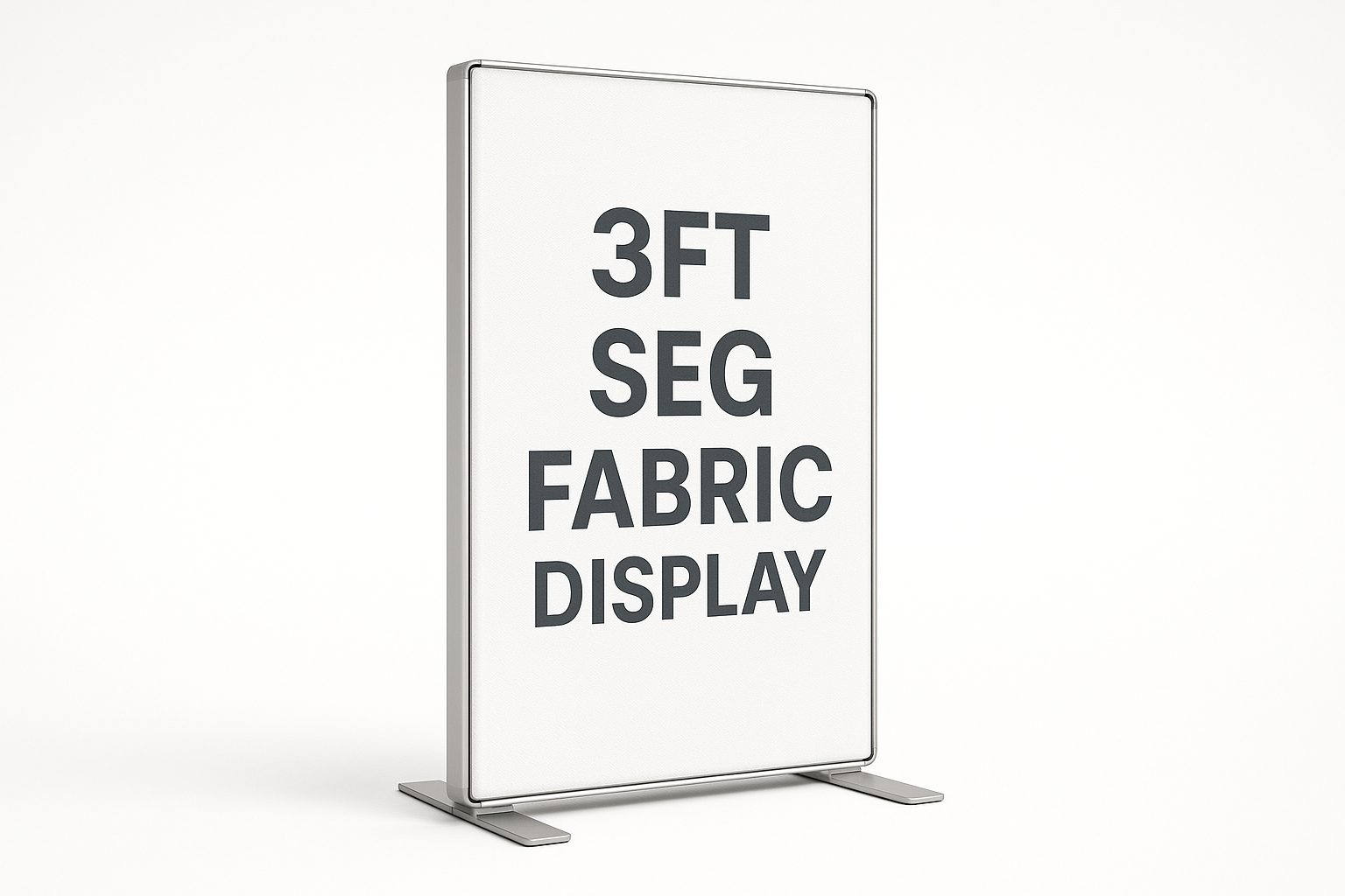 create 3ft SEG Fabric Stand image, vertical