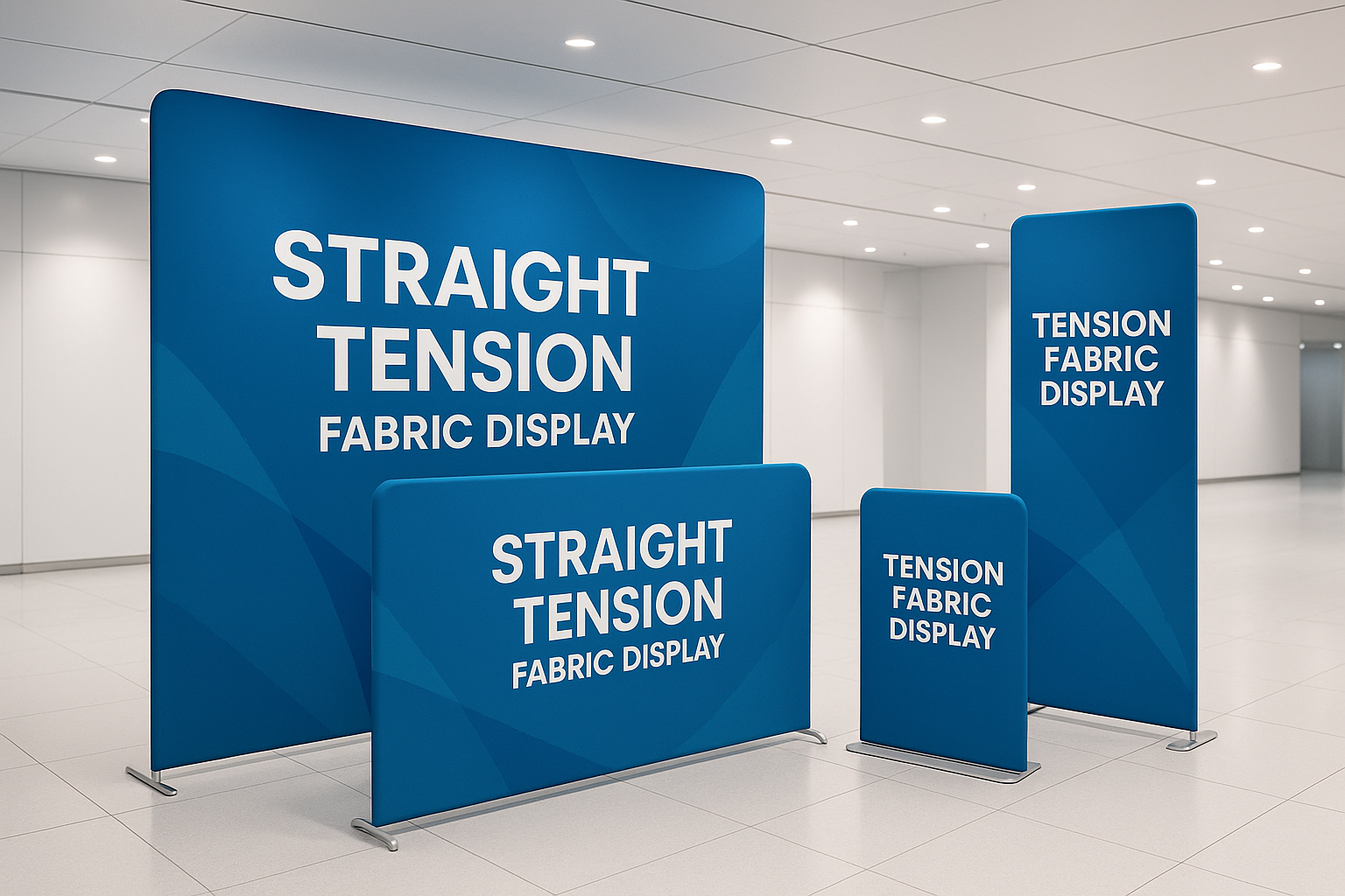 create image product show "Straight Tension Fabric Displays"
