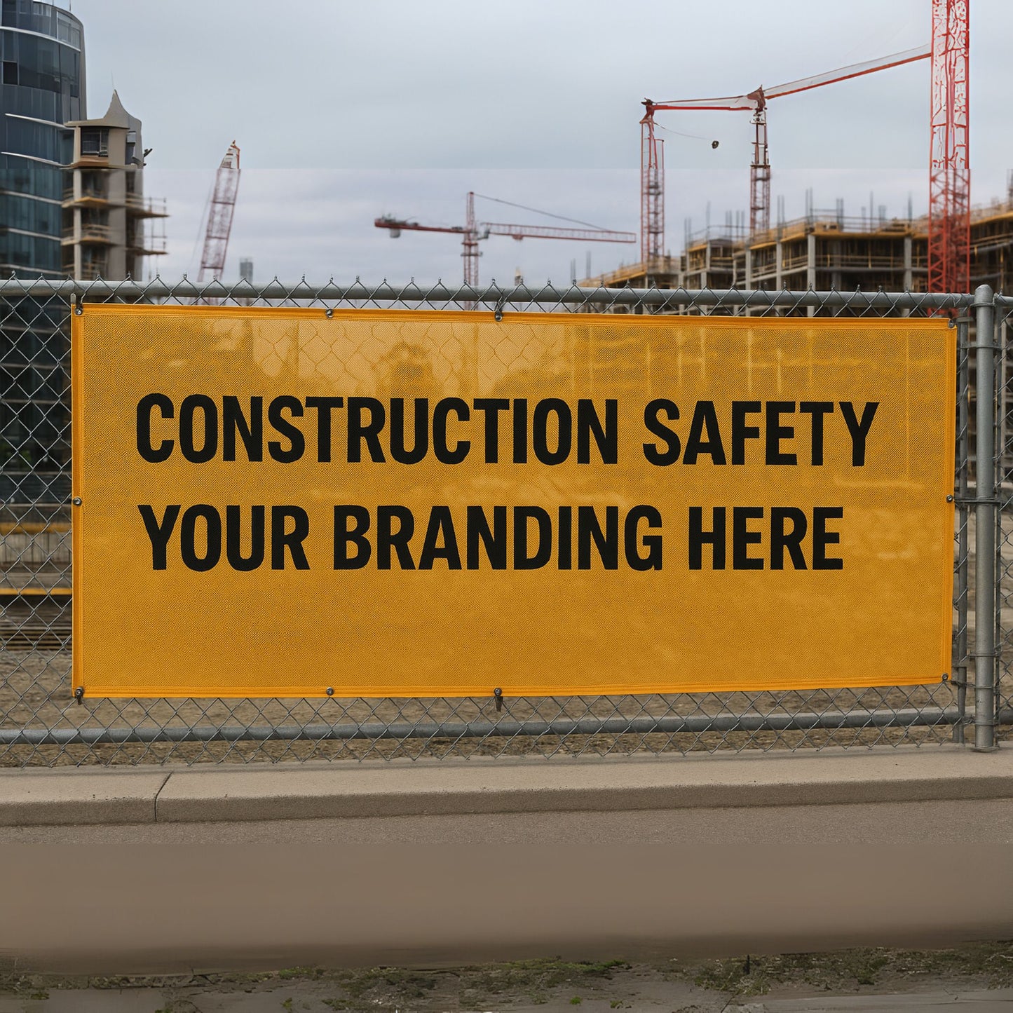 Custom Mesh Banner Printing – Durable Outdoor Banners for Windy Areas