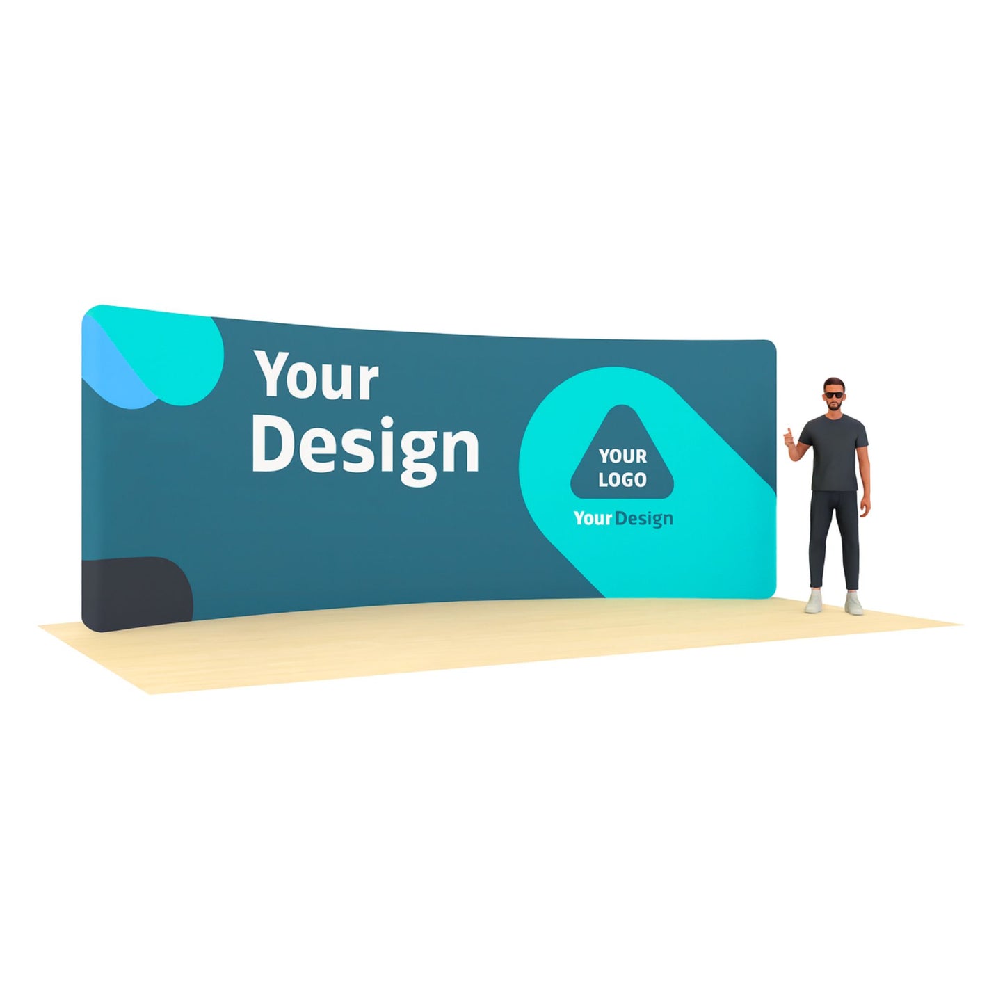 Pop-Up Backdrops (10’ Fabric Booth)