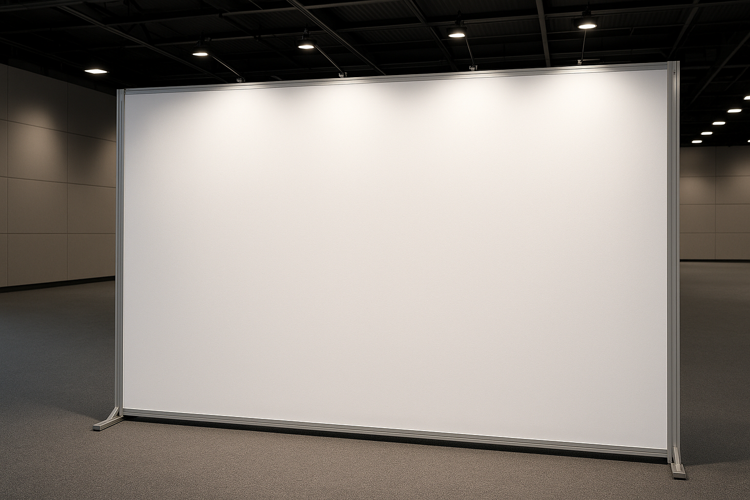 Straight Velcro Fabric Pop Up Display – 10ft Single Sided