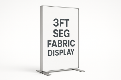 create 3ft SEG Fabric Stand image, vertical