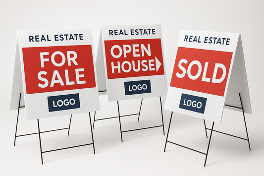 create product image "Real Estate A-Frame Signs"