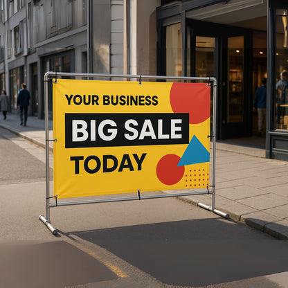 Custom Vinyl Banner Printing – Durable Indoor & Outdoor Banners